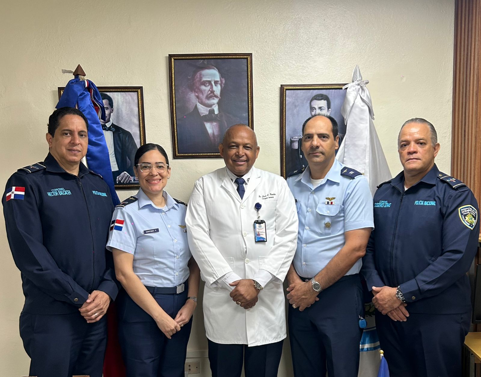 Directora general de Sanidad Militar realiza visita de cortesía al HOSGEDOPOL